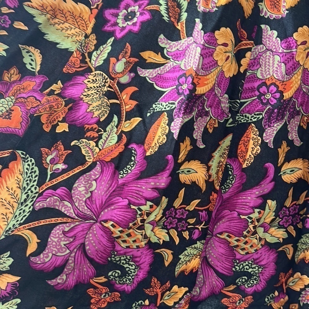 Norton McNaughton classic floral midi skirt women’s size 10 / medium - Picture 2 of 5
